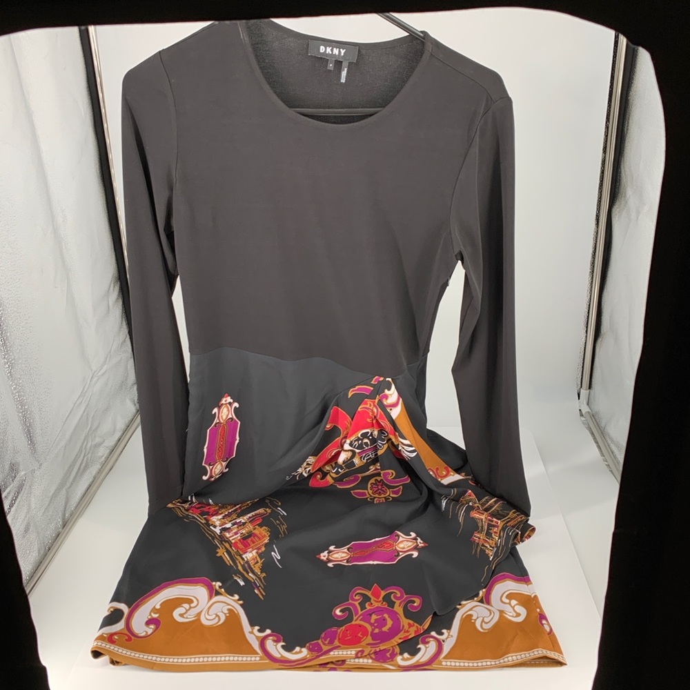 Paisle Pattern DKNY Dress